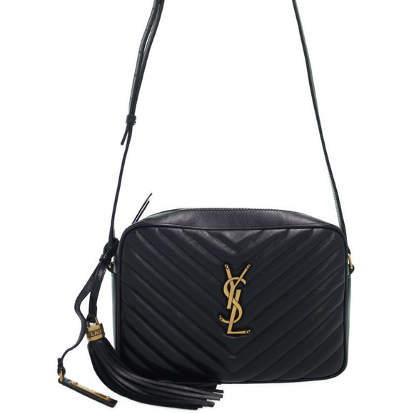 Saint Laurent Paris Lou Camera Bag Shoulder Bag Black - Picture 1 of 9